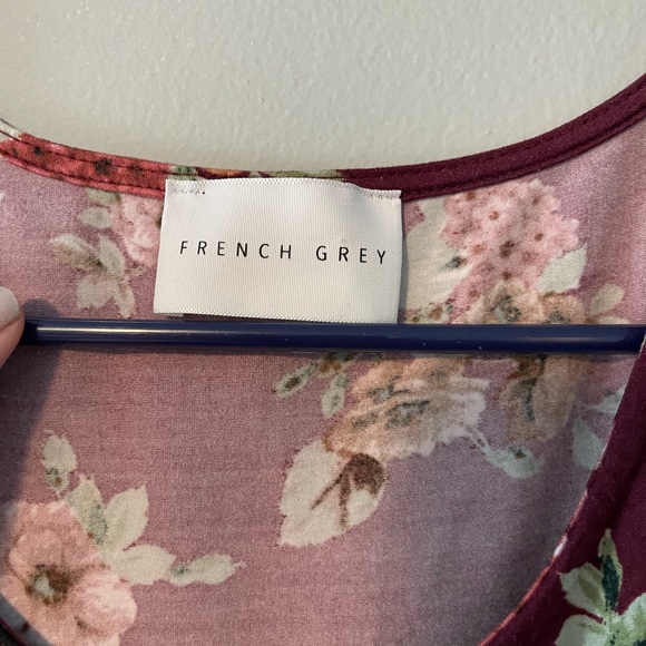 French Grey Dress - Picture 3 of 5